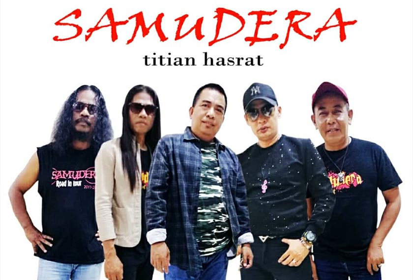 Aimi (dua dari kanan) sepatutnya merakamkan single pertama bersama Samudera hujung bulan ini.