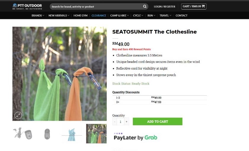 Tali penyangkut ini akan menjadikan kem anda kelihatan lebih kemas dan tersusun.