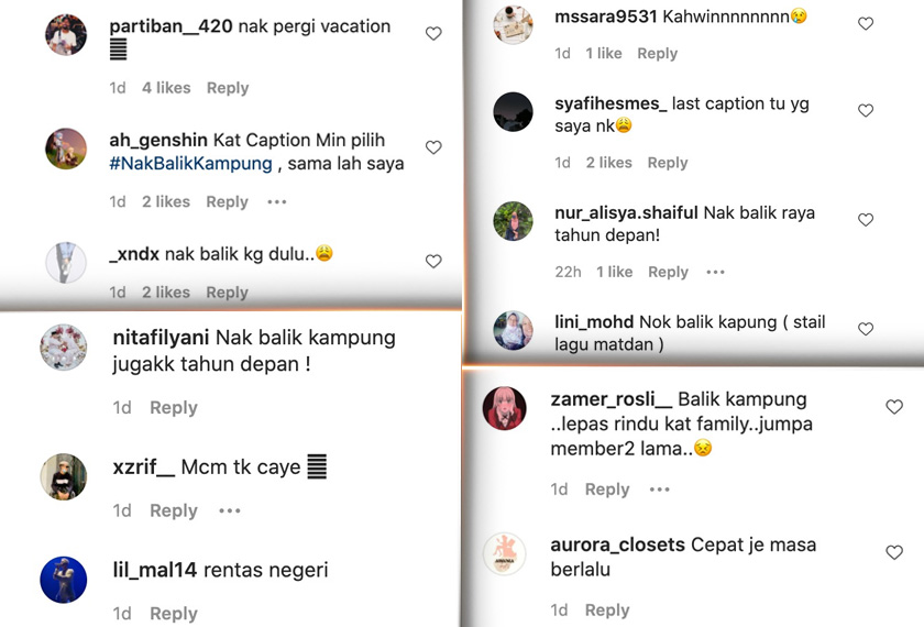 Selain balik kampung, ada juga diantara mereka yang merancang untuk pergi bercuti