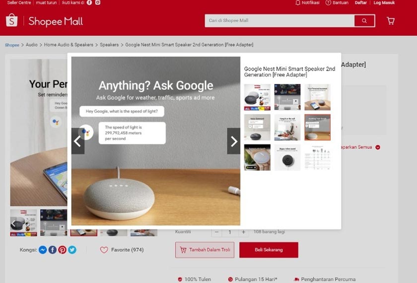 Nikmati hiburan dengan akses yang mudah kepada Asisten Google bagi pengalaman tidak terjangkau.