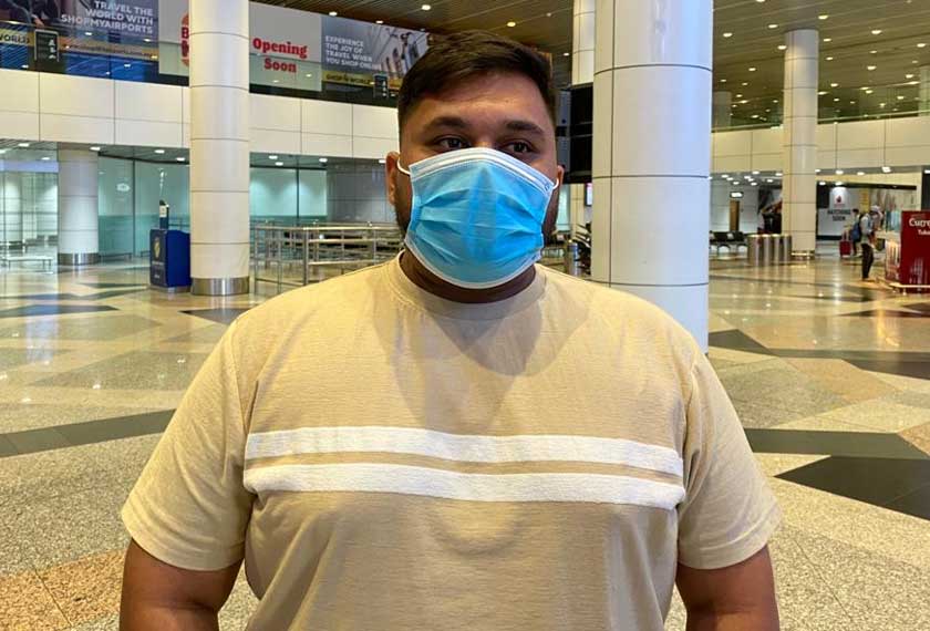 Mohd Shafiq Riswan Waris, 25 tahun berpisah dengan datuk dan ibunya sejak November 2020 susulan datuknya menerima rawatan di India - Foto/AstroAWANI/Hafizi Rosli