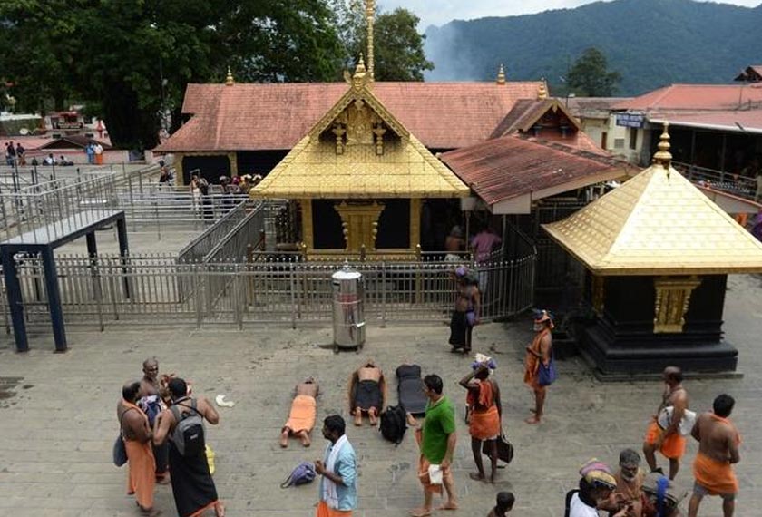 Kuil Shabarimala, India