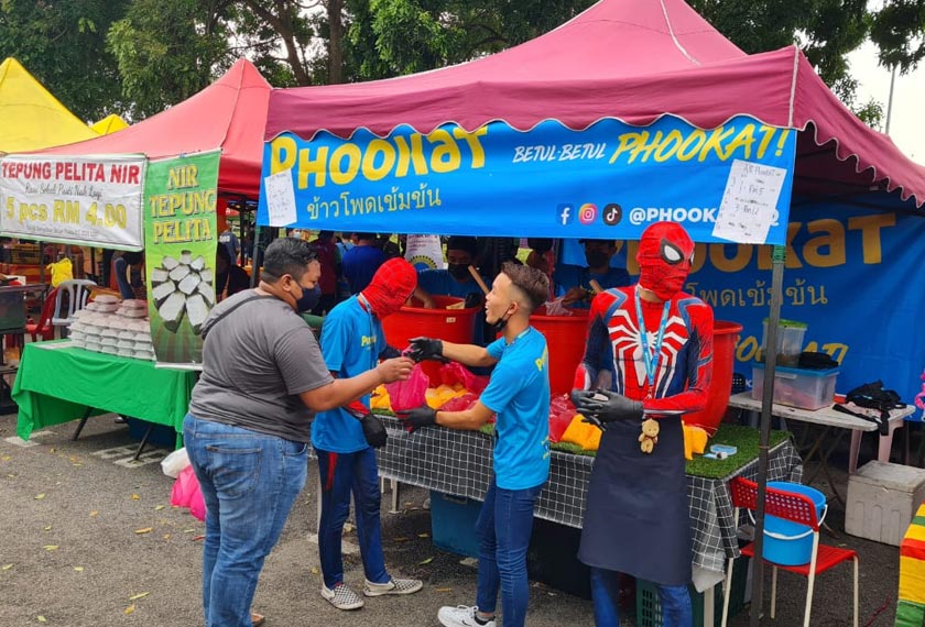 Kreativiti dan konsep perniagaan jadi faktor utama untuk memikat hati pelanggan