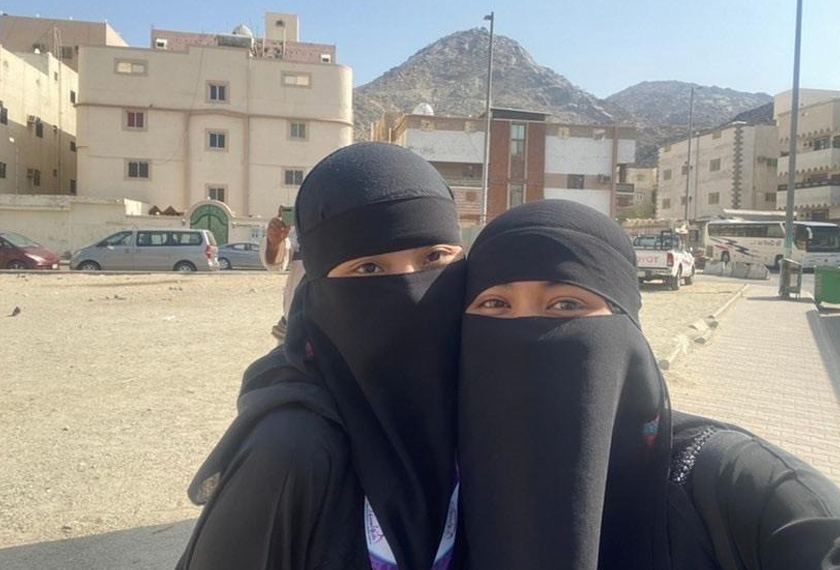 Pengalaman sambut puasa di Mekah jadi kenangan terindah dalam hidup Hidayah dan rakannya, Husna.