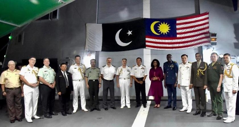 TLDM meneruskan kerjasama pertahanan antara negara sahabat melalui pelaksanaan Eksesais Malaysia-Pakistan (MALPAK). - Foto TLDM