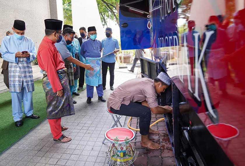 Surau ini boleh diletakkan pada mana-mana lokasi bagi kemudahan umat Islam memanfaatkannya untuk solat serta aktiviti dakwah yang bersesuaian. - Foto Astro AWANI