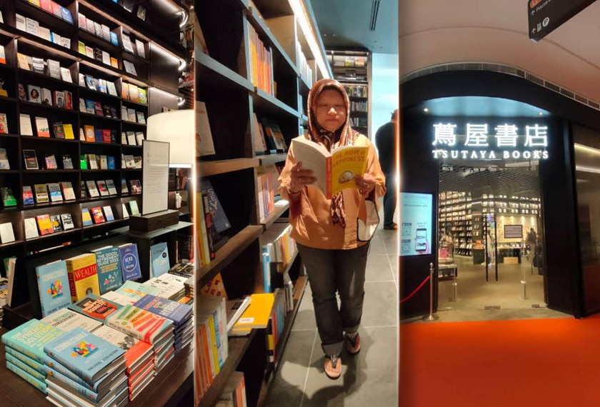Tsutaya Books, milik Jepun dan letaknya di Pavillion Bukit Jalil menjadi lambang kepada kesungguhan Jepun mahu membina masyarakat yang mementingkan ilmu dan peradaban. - Gambar Astro AWANI