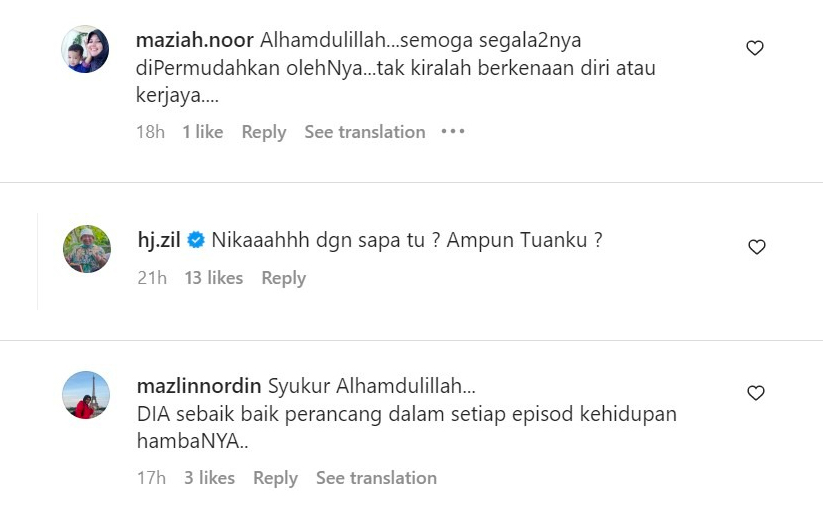 Pengikut Ogy di laman sosial mendoakan yang terbaik untuknya.