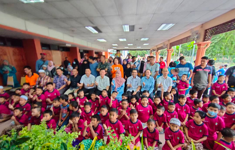Fadhlina Sidek ketika hadir program Khatan Perdana Kadun JAWI di Nibong Tebal, Pulau Pinang pada Sabtu. - Astro AWANI