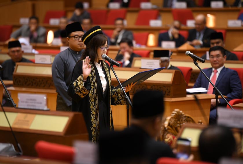 Jenny Choi dipilih sebagai Timbalan Speaker DUN Perak. - Foto SUK Perak