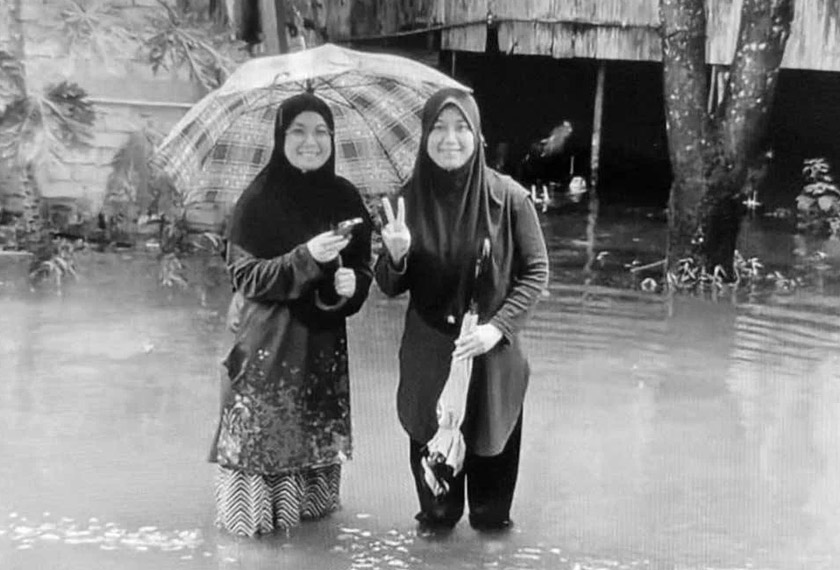 Nurul Syazwani (kanan) Sakinah. - Foto Sinar Harian