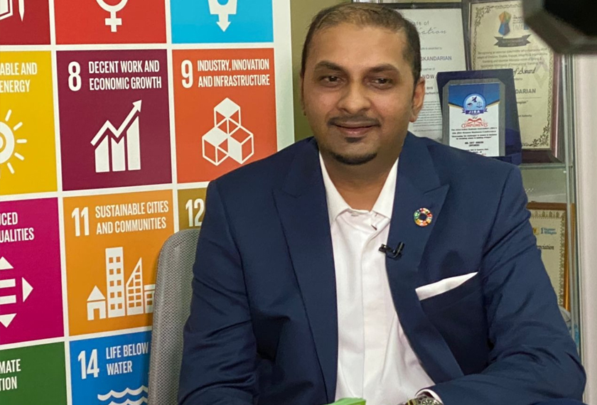 Edey Suresh berkata, dunia ini sebenarnya sudah 60 tahun ketinggalan dalam agenda pembangunan mampan (SDG) yang digariskan oleh Pertubuhan Bangsa-bangsa Bersatu (PBB).