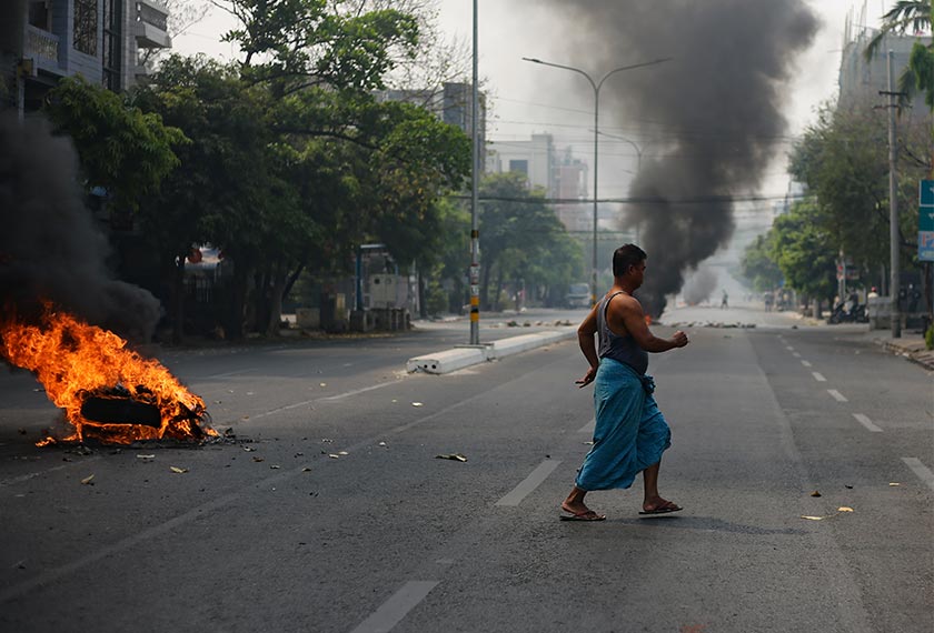 Fighting alone? Many of Myanmar's neighboring countries seem slow to act, even in the face of atrocities experienced by the country's citizens. -  Shutterstock /via Asia Democracy Chronicles