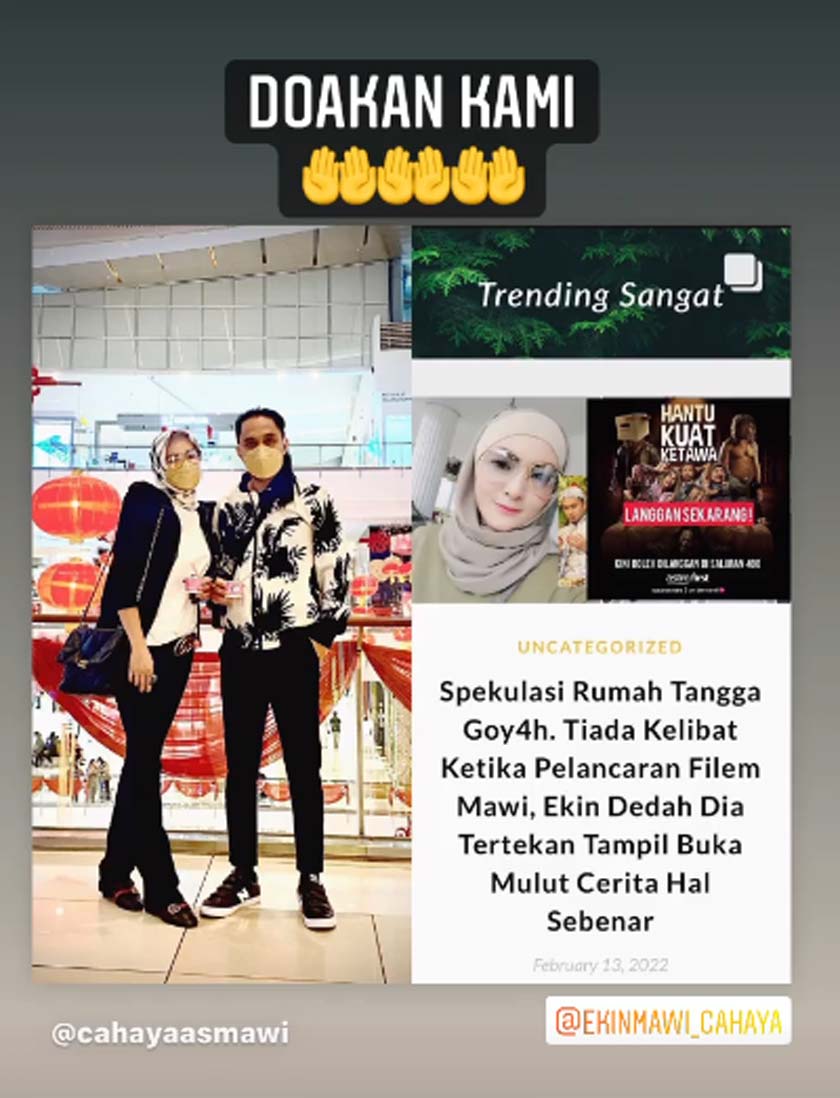 Foto Instagram cahayaasmawi