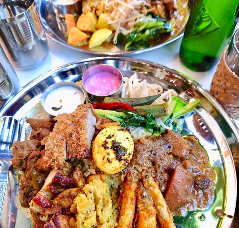 Hidangan nasi kandar di Tokyo. - IG/Zero Two Nasi Kandar Tokyo