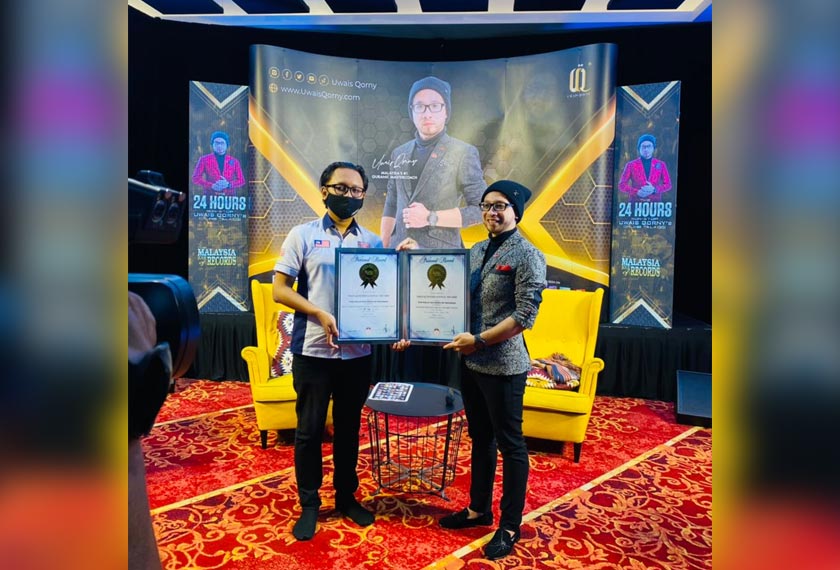 dua pengiktarafan oleh Malaysia Book of Records (MBR). - Foto Protaz International