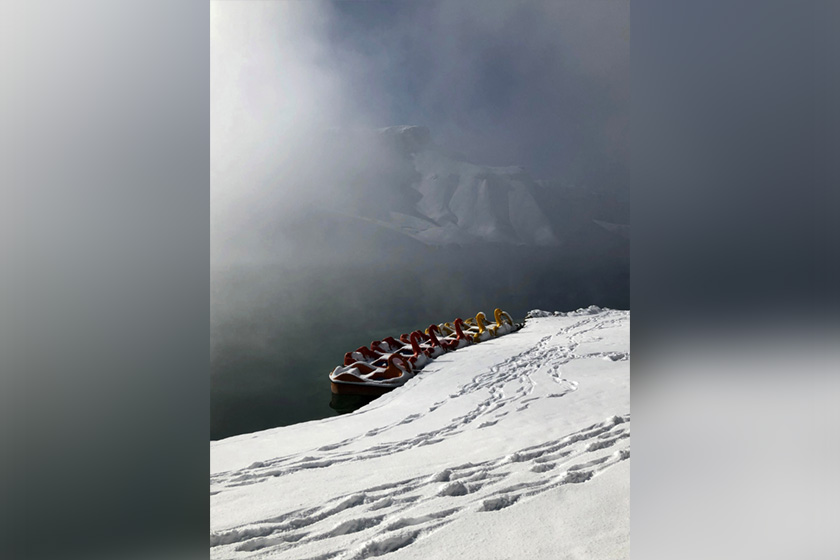 General view of Band-e Amir National Park in Bamiyan, Afghanistan, December 23, 2021. Picture taken December 23, 2021. REUTERS/Ali Khara