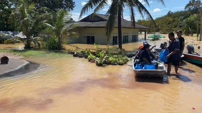 banjir yang melanda kawasan ini dikira ketiga paling besar, didahului banjir pada tahun 2011 dan 2006. 