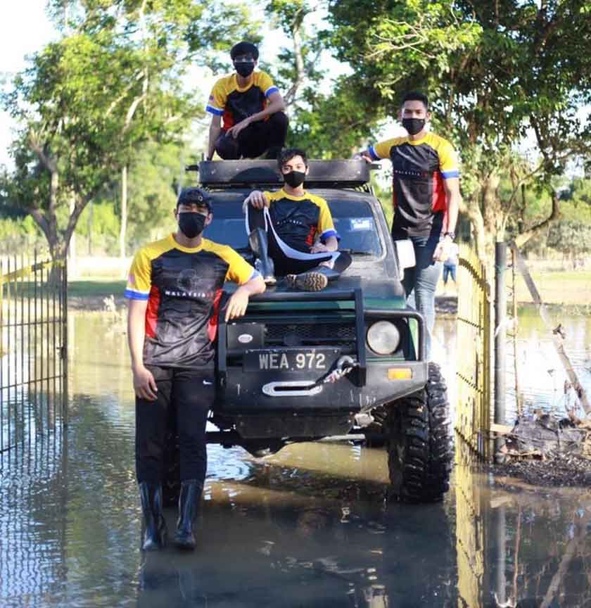 Empat peserta program pencarian bakat Hero Remaja 2021 - Foto ihsan Waffiy Norazmi