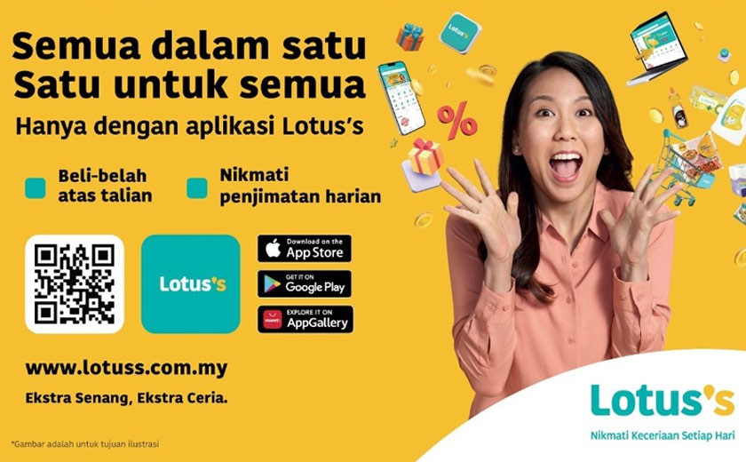 Nikmati pelbagai lagi manfaat dan ganjaran sebagai ahli My Lotus's.
