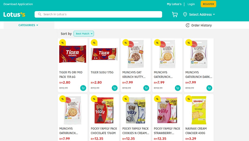 Dapatkan juga biskut atau snek untuk memastikan bertenaga ketika bekerja di pejabat.