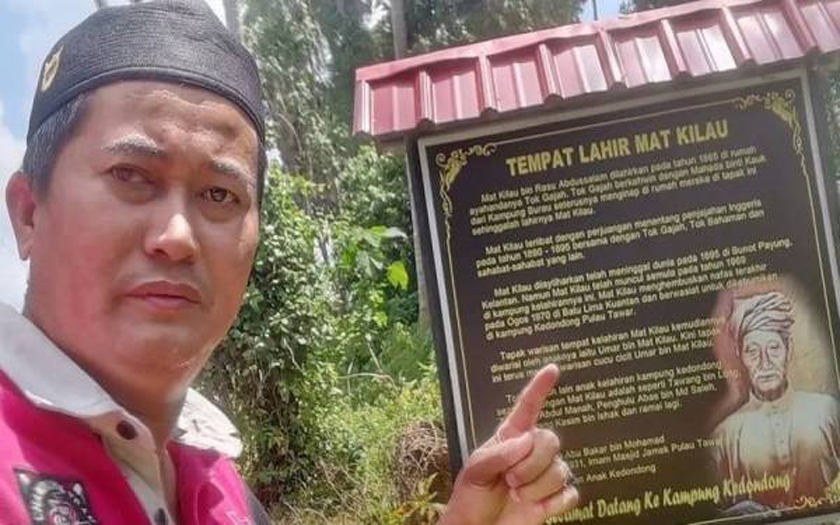 Mohd Shukri mahu rumah Mat Kilau di Kampung Kendondong dibina semula bagi tujuan yang sama.