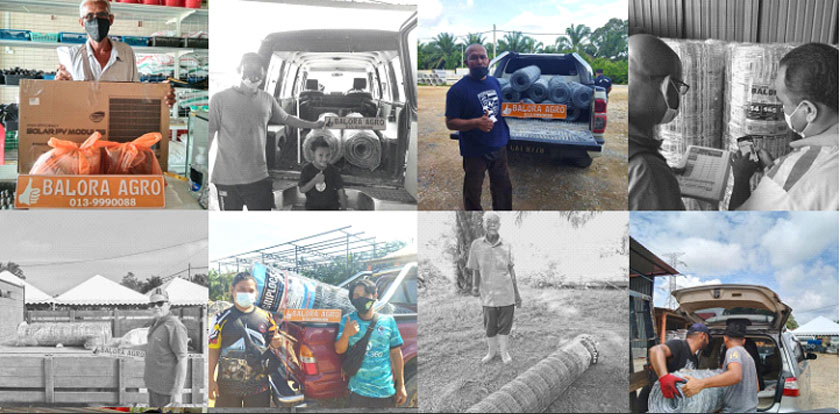 Syarikat tersebut memperkenalkan empat kategori pagar Cyclone jenama sendiri iaitu Cyclone Balora gold pro, silver pro, silver serta ekonomi mengikut keperluan para petani dan penternak. Foto: Astro AWANI