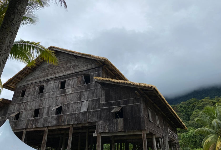 Rumah Melanau -Gambar Astro AWANI