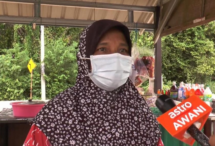 Siti Zainab berkata pada 2013 penduduk sekitar tertanya-tanya mengapa candi berkenaan dirobohkan memandangkan ianya merupakan satu monumen bersejarah. - Foto Astro AWANI