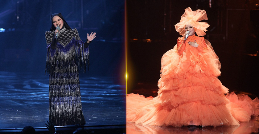 Busana lain yang turut diperagakan Aina Abdul sempena A Night With Aina Abdul 2.0