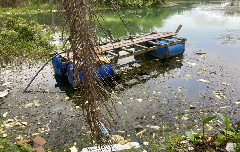 Sumber utama untuk bekalan air, hanyalah lombong bijih besi, yang sudah pasti tahap kualitinya boleh dipersoalkan. Tetapi itulah yang menjadi air minuman, itulah yang menjadi air untuk cucian dan mandian.
