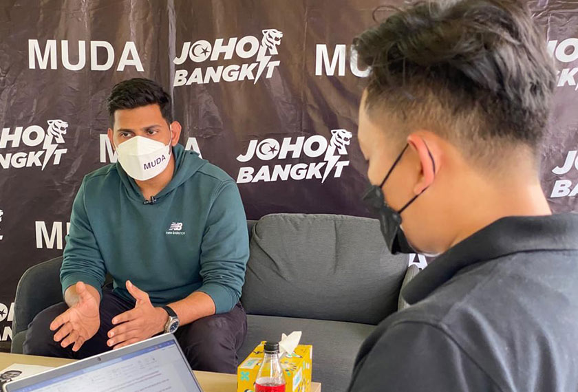 Rasid berkata, beliau agak gembira bagaimana sebuah parti yang baharu menyertai proses demokrasi seperti MUDA, dapat mengubah sedikit sebanyak landskap politik negara.