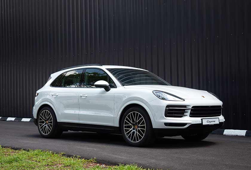 Kenderaan siri Porsche Cayenne antara keluaran Porsche AG. - Foto BERNAMA
