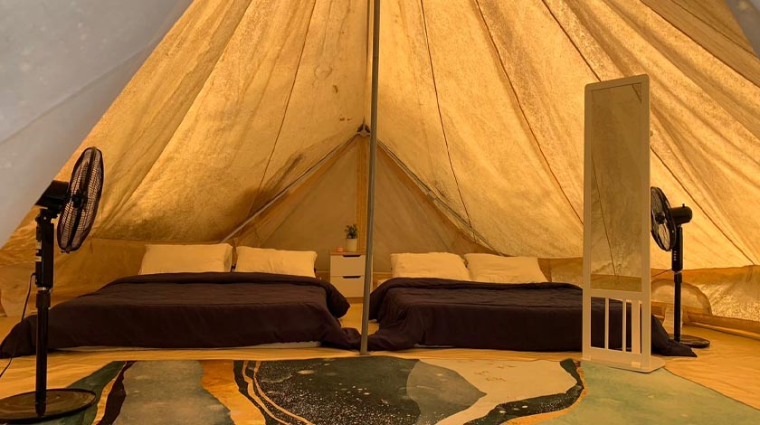 Pengunjung ditawarkan dengan segala keselesaan di Ladang Alam Warisan