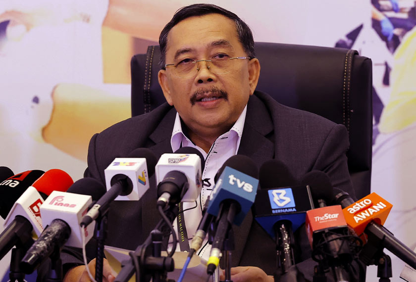 Pengerusi Suruhanjaya Pilihan Raya (SPR) Tan Sri Abdul Ghani Salleh 