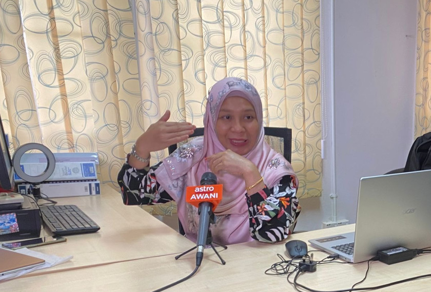  Felo Penyelidik Institut Penyelidikan Alam Sekitar Pantai Timur (ESERI), Ir. Dr. Azimah Ismail memaklumkan situasi hakisan pantai ini akan lebih memburuk sekiranya tiada langkah serius diambil - Foto/AstroAWANI