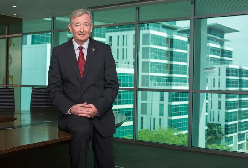 Profesor Michael Driscoll berkata  pencapaian itu secara tidak lansung, memberi gambaran bahawa pemegang Ijazah di Taylor's University memiliki lebih banyak kelebihan dan berkualiti berbanding di universiti lain.