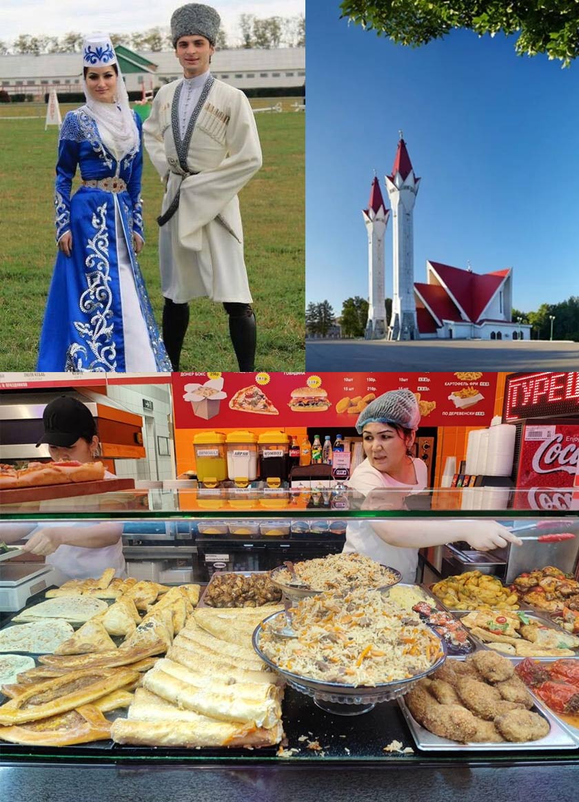 Pakaian tradisional masyarakat Islam Rusia, makanan dan hidangan istimewa serta keindahan beberapa masjid di  Rusia antara tarikan di pameran 'Traditions of Islam in Russia' yang bermula 23 November 2022 sehingga hujung tahun di Muzium Kesenian Islam, Kuala Lumpur. - Gambar FB Kedutaan Rusia di Kuala Lumpur