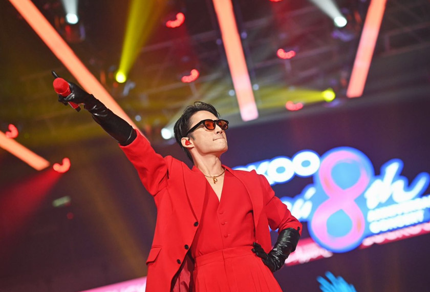 Hael Husaini antara barisan artis yang memeriahkan Konsert Ulang Tahun CUCKOO Appreci8th.