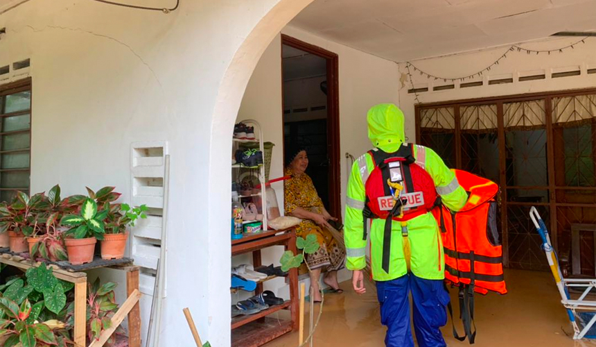 Selain hujan lebat, kejadian juga dipercayai berpunca akibat masalah sistem perparitan. - Foto APM