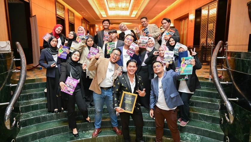 Aster Edu menyasarkan membantu seramai satu juta pelajar lemah matematik dan matematik tambahan menerusi penerbitan buku ini pada tahun hadapan.