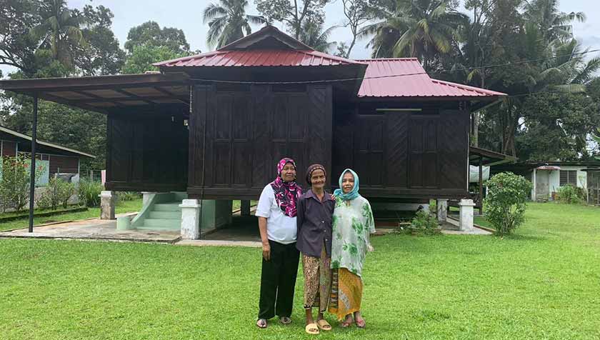 Rumah yang diwarisi Cik Wah ini sangat menarik perhatian sesiapa yang terpandang ketika melaluinya