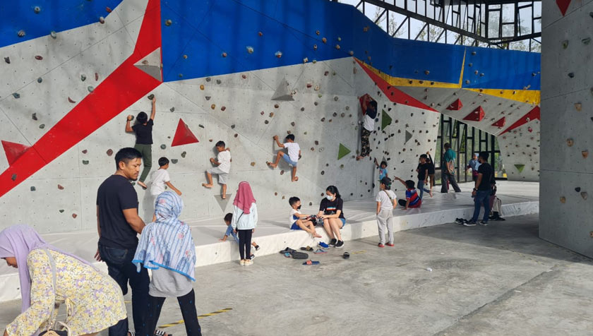 Antara tumpuan utama aktiviti sukan lasak . - Foto Astro AWANI