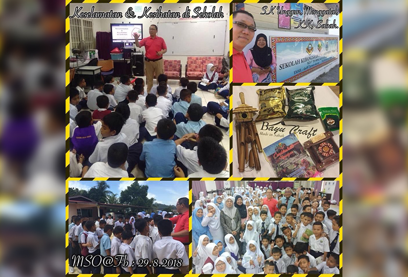 Kempen kesedaran KKP di sekolah mampu memberi pendedahan kepentingan keselamatan dan kesihatan dalam kalangan pelajar dan guru. - Foto Mohd Soffian Osman