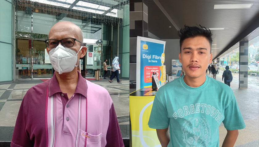 Nahwan Abdullah (kiri) dan Mazlan Kardinal. - Foto Astro AWANI