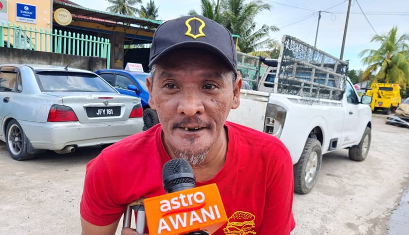 Husin Anas merupakan salah seorang mangsa kemalangan baru-baru ini.