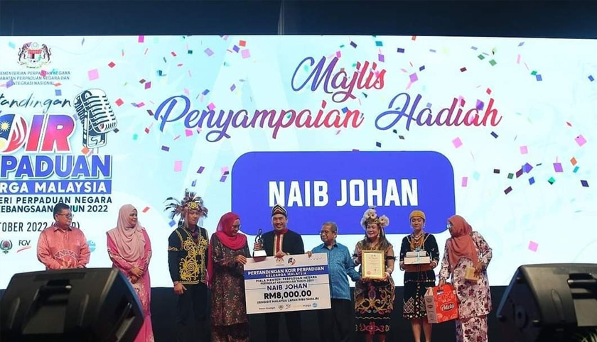 Naib Johan: Anak Seni Warisan, Sarawak. - Foto KPN