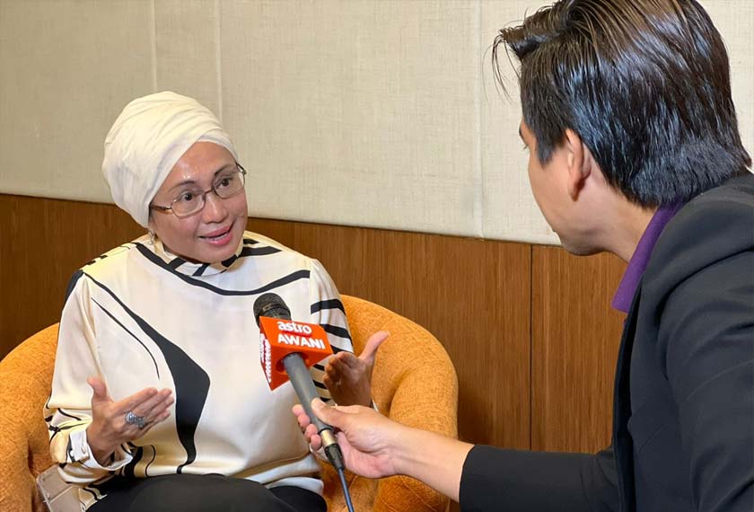 Datuk Yasmin Mahmood menganggap potensi sebenar Web3 belum terserlah memandangkan ia masih di peringkat awal - Foto Astro AWANI / Hilal Azmi