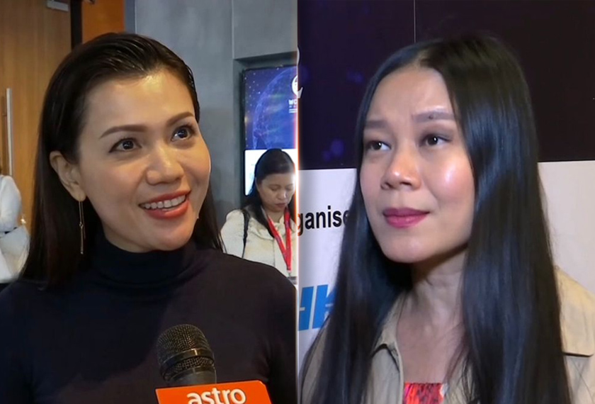 Natalie Sit (kiri) dan Low Ngai Yuen (kanan) antara individu yang merancakkan program pembangunan bakat menerusi teknologi Web3