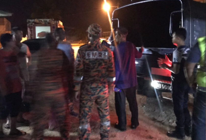 Mayat mangsa dijumpai jam 2.30 pagi Selasa pada jarak kira-kira 12 meter dari lokasi terakhir mangsa dilihat.